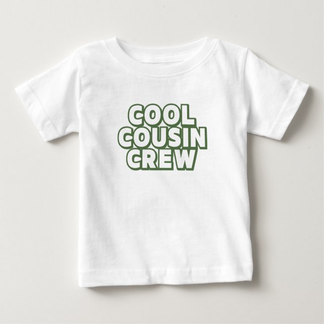 Camiseta De Bebé Guay Cousin Crew (Anverso)