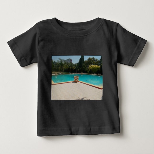 Camiseta De Bebé Guay Hakuna Matata Pool Side I love My Family.jpg (Anverso)