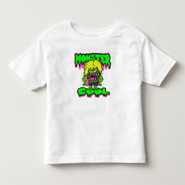 Camiseta De Bebé Guay Kids Monster (Anverso)