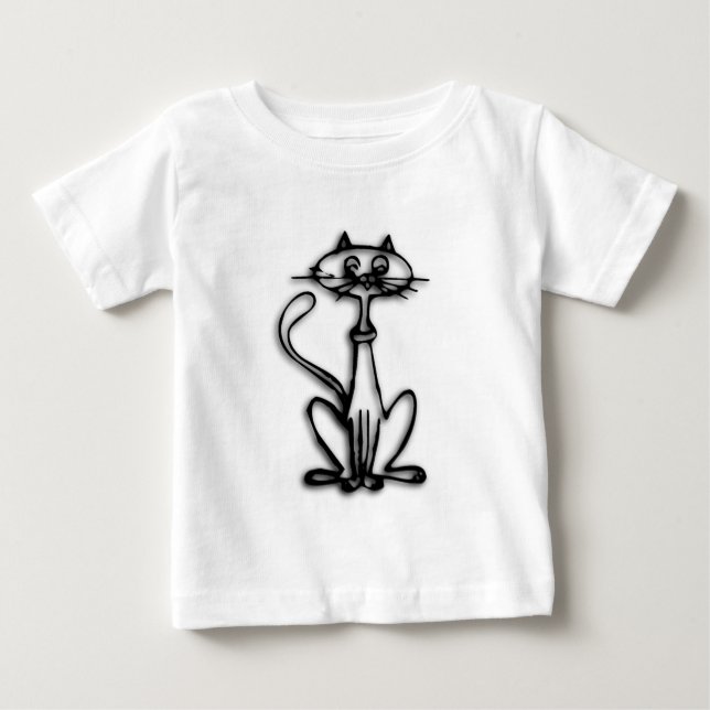 Camiseta De Bebé Guay Kitty Cat (Anverso)