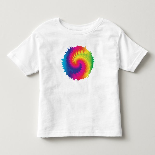 Camiseta De Bebé Guay Rainbow Tie Dye (Anverso)
