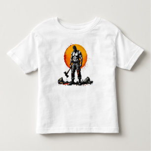 Camiseta De Bebé guerrero bárbaro fantasía medieval humilde T-Shirt