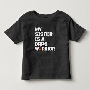 Camiseta De Bebé Guerrero/Bloque/Hermana...CRPS