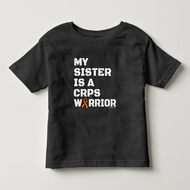 Camiseta De Bebé Guerrero/Bloque/Hermana...CRPS (Anverso)