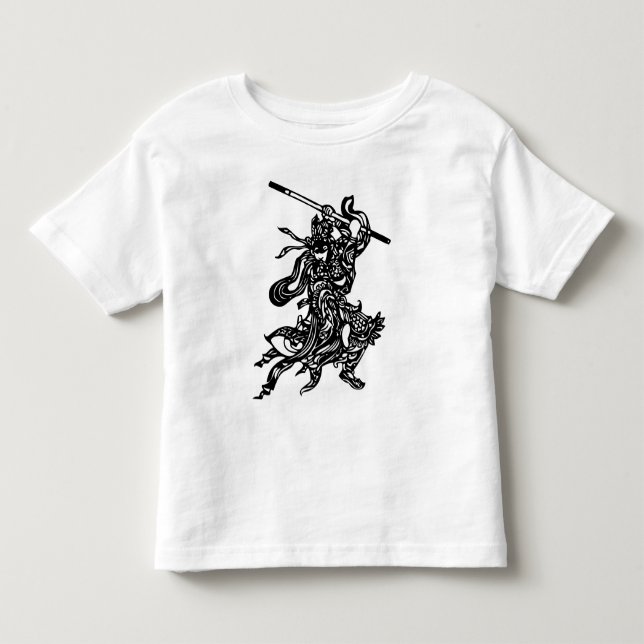 Camiseta De Bebé Guerrero chino (Anverso)