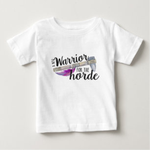Camiseta De Bebé Guerrero para la horda