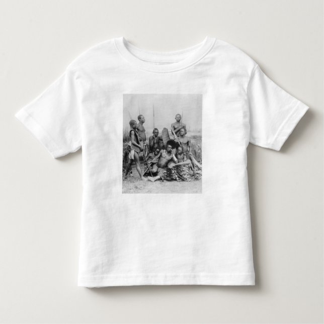 Camiseta De Bebé Guerreros, Congo Belga, 1894 (Anverso)