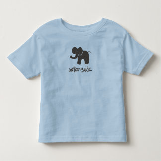 Camiseta De Bebé Guía del safari: Elefante