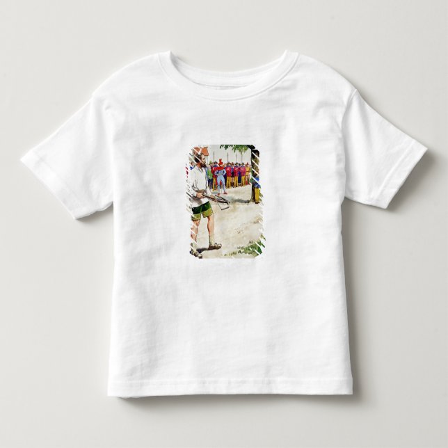 Camiseta De Bebé Guillermo dice, de "píos en el pasado", publishe (Anverso)