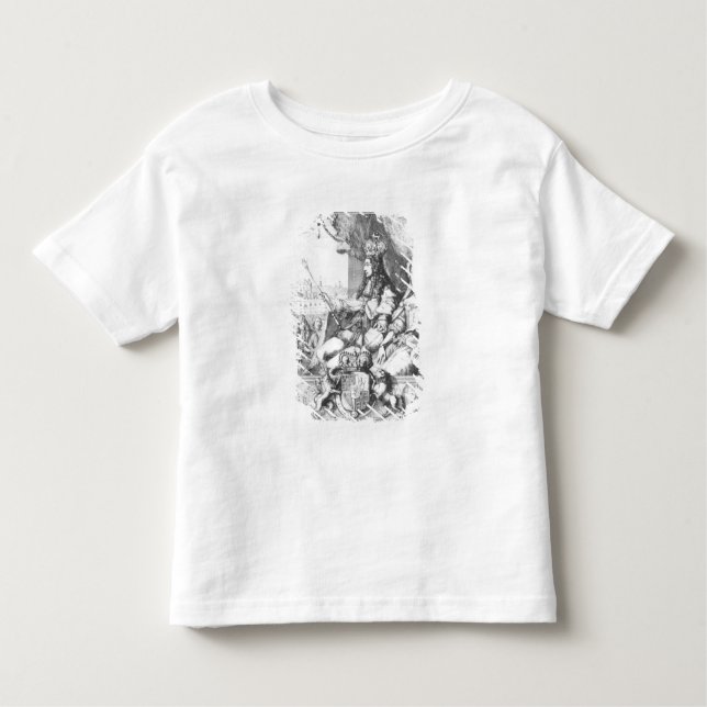 Camiseta De Bebé Guillermo III y Maria II (Anverso)