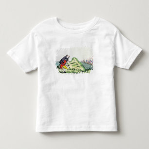 Camiseta De Bebé Guillermo Pitt observando la escuadrilla francesa