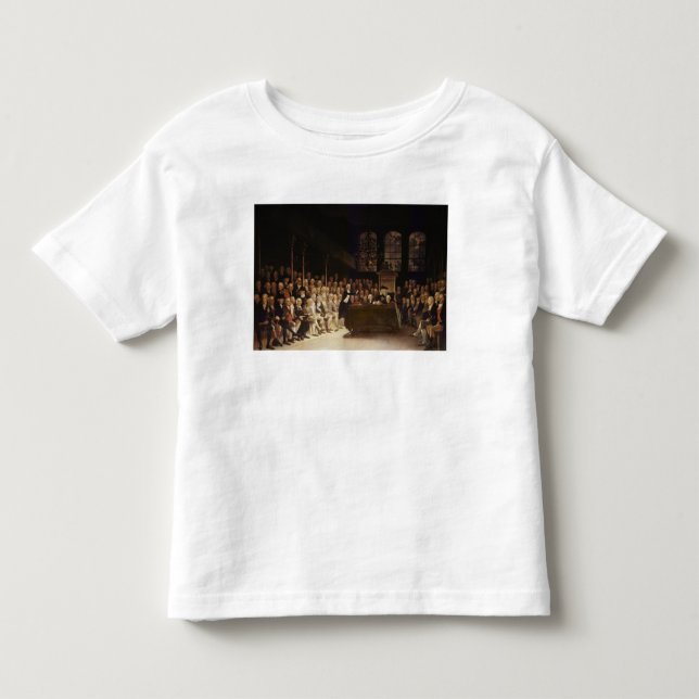 Camiseta De Bebé Guillermo Pitt que dirige la casa (Anverso)