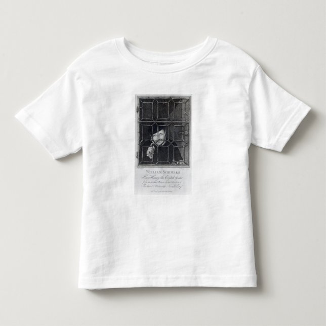 Camiseta De Bebé Guillermo Sommers, grabado por R. Clamp, 1794 (Anverso)