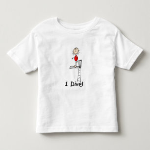 Camiseta De Bebé Guión de la chica I bucear
