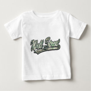 Camiseta De Bebé Guión de Wall Street en la factura
