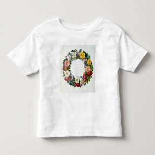 Camiseta De Bebé Guirnalda de rosas, Frontispiece para los 'rosas