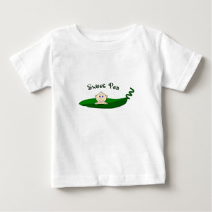Camiseta De Bebé Guisante de olor del KRW