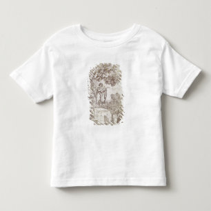 Camiseta De Bebé Guitarista italiano jugando para tres Chicas