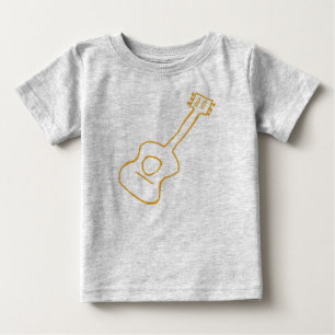 Camiseta De Bebé Guitarra