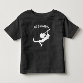 Camiseta De Bebé Guitarra de aire de Heavy Metal