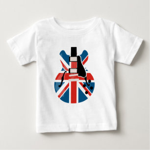 Camiseta De Bebé Guitarra de Britpop