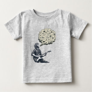 Camiseta De Bebé Guitarra explosiva de Solfeggio