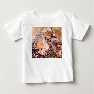 Camiseta De Bebé Gustav Klimt - La cuna del bebé - Recién nacido