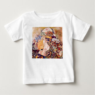 Camiseta De Bebé Gustav Klimt - La cuna del bebé - Recién nacido