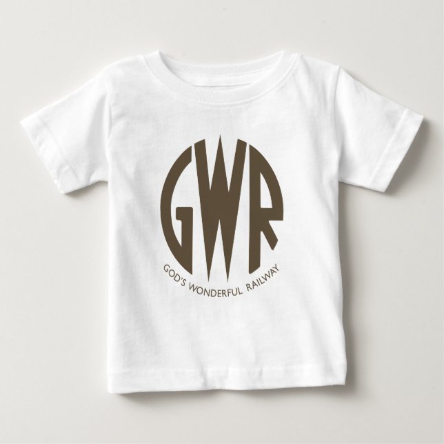 Camiseta De Bebé GWR Great Western Railways Trains Hip Duck (Anverso)
