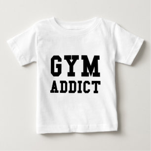 CAMISETA DE BEBÉ GYM ADDICT