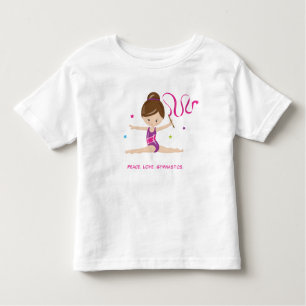 Camiseta De Bebé Gymnast-Brunette