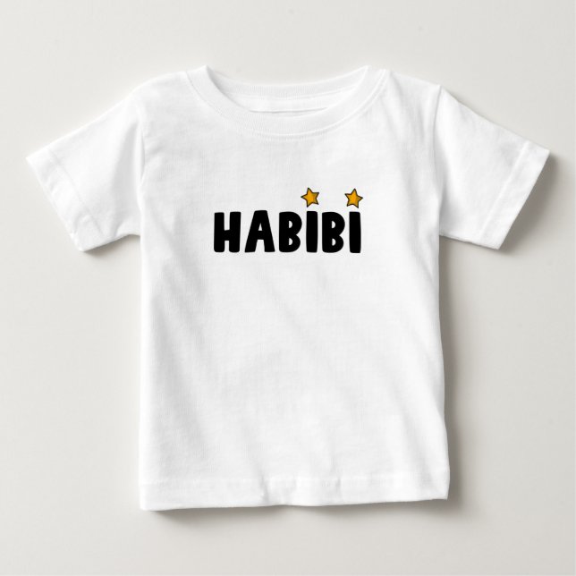 Camiseta De Bebé Habibi  (Anverso)