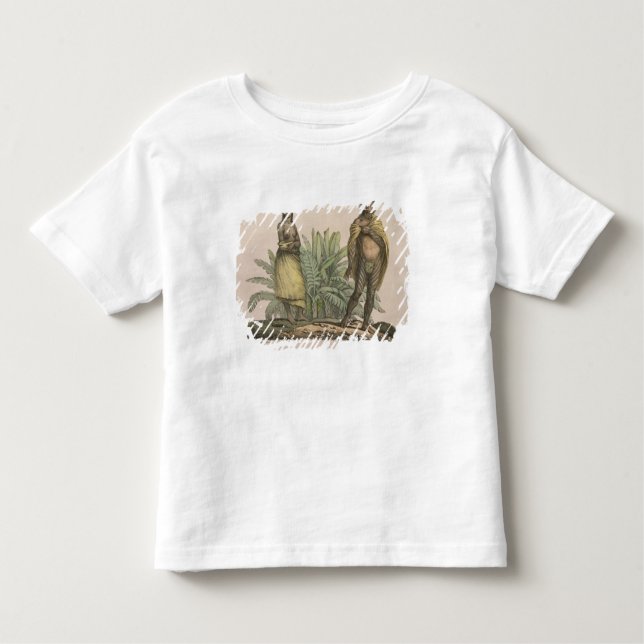 Camiseta De Bebé Habitantes de la isla de pascua (Anverso)