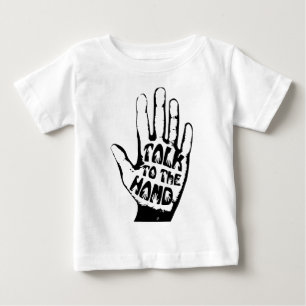 Camiseta De Bebé Hablar Con La Mano