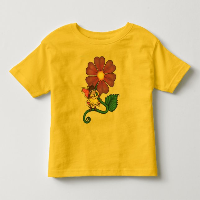 Camiseta De Bebé hada de la flor (Anverso)