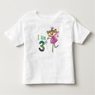 Camiseta De Bebé hada de la princesa de 3 años