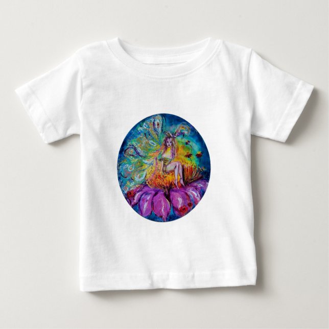 CAMISETA DE BEBÉ HADA EN LA NOCHE (Anverso)