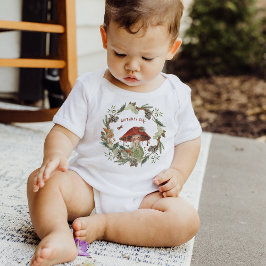 Camiseta De Bebé Hada mágica del bosque otoñal | Cumpleaños