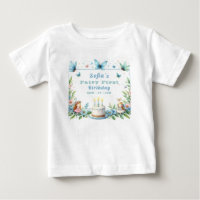 Hada Mariposa Pastel Azul - Primer Cumpleaños