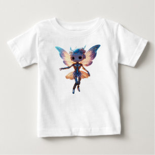 Camiseta De Bebé Hada Robot Bailarina Lindo