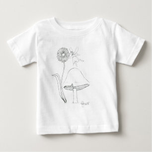 Camiseta De Bebé Hada violeta