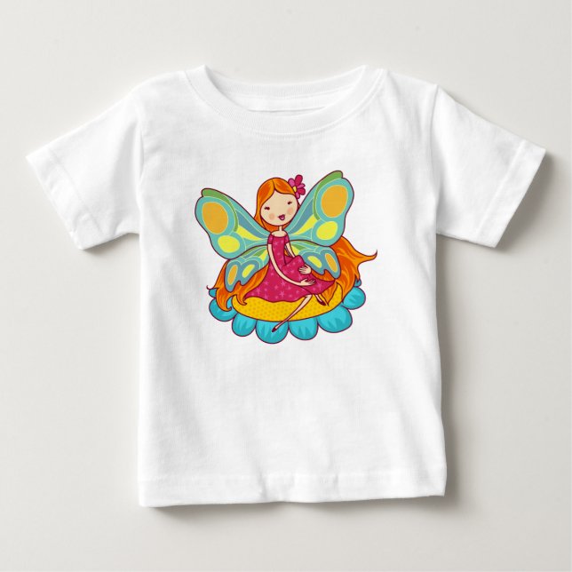 Camiseta De Bebé Hadas de jardín (Anverso)