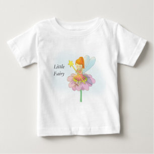 Camiseta De Bebé Hadas mágicas, cuestas y coloridas, para niñas beb
