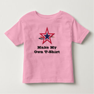 Camiseta De Bebé Haga su propia camiseta: ¡Ahora diseñe las