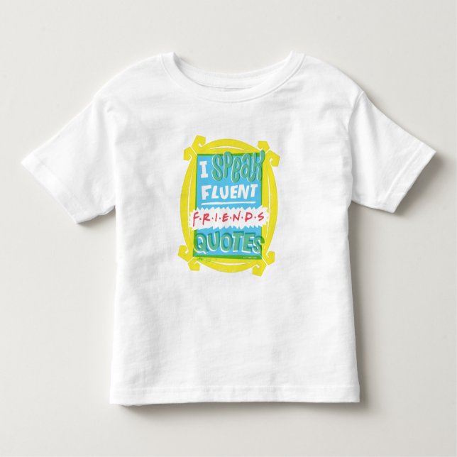 Camiseta De Bebé Hago citas fluidas de AMIGOS™ - Peephole (Anverso)