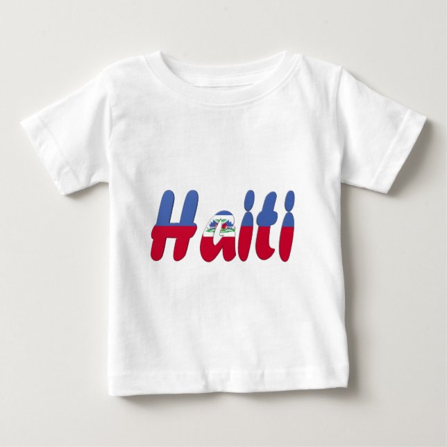 Camiseta De Bebé Haití (Anverso)