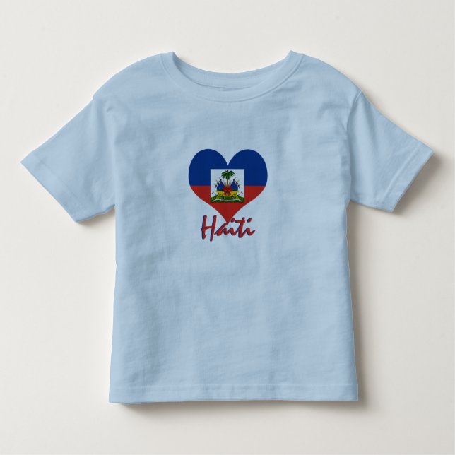 Camiseta De Bebé Haití (Anverso)