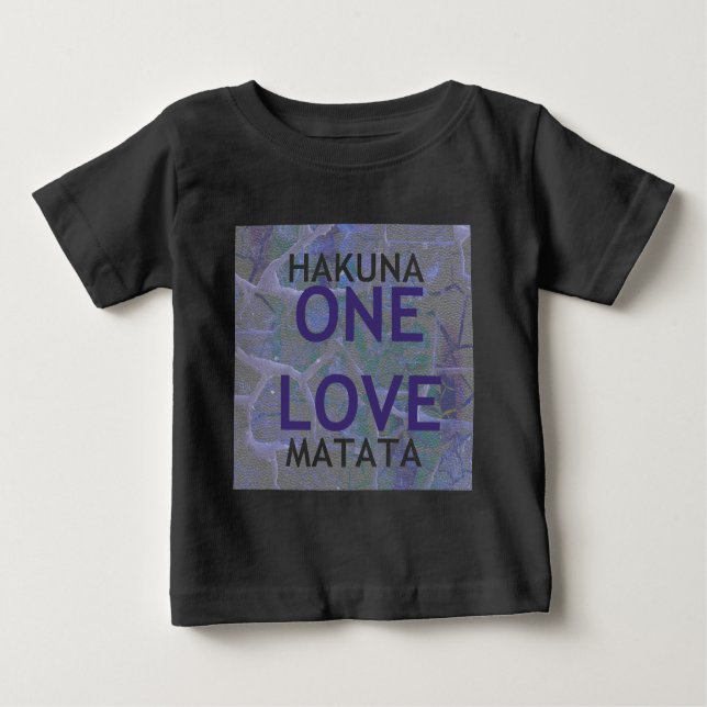 CAMISETA DE BEBÉ HAKUNA MATATA (Anverso)