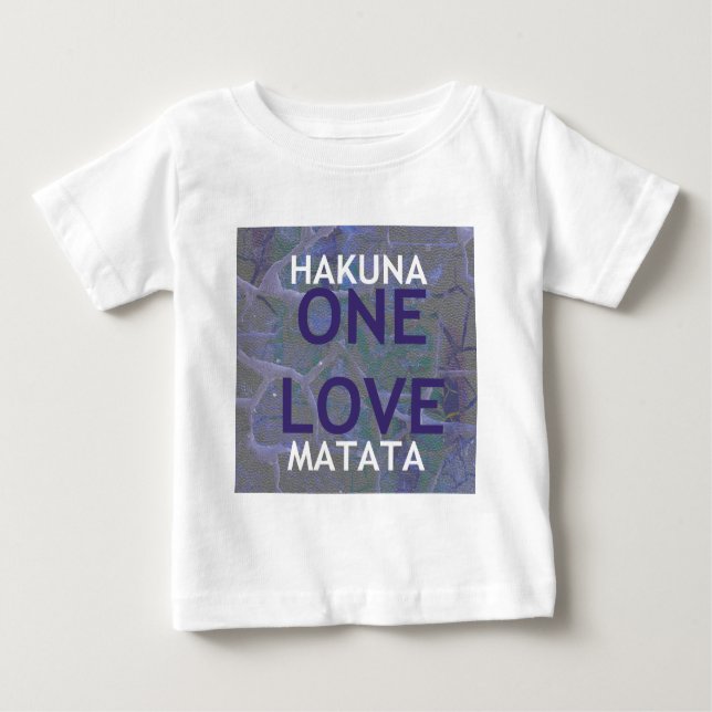 CAMISETA DE BEBÉ HAKUNA MATATA (Anverso)
