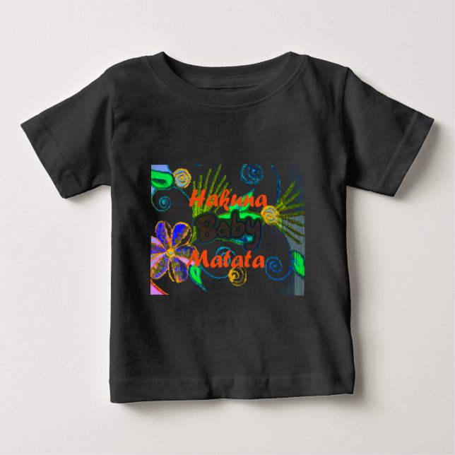 Camiseta De Bebé Hakuna Matata Baby.png (Anverso)